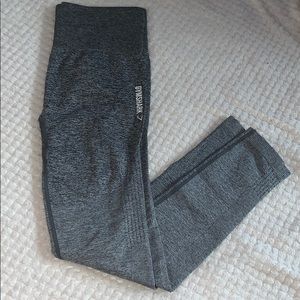 GYMSHARK Rare grey ombré seamless leggings!
